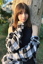 Ukrainian mail order bride Alina from Cherkasy with light brown hair and brown eye color - image 2