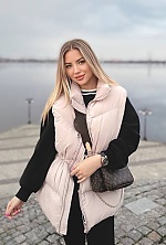 Ukrainian mail order bride Alina from Kiev with blonde hair and blue eye color - image 6