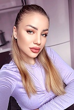 Ukrainian mail order bride Alina from Kiev with blonde hair and blue eye color - image 8