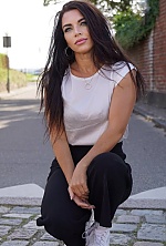 Ukrainian mail order bride Iryna from Roskilde with brunette hair and blue eye color - image 8