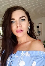 Ukrainian mail order bride Iryna from Roskilde with brunette hair and blue eye color - image 13