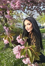 Ukrainian mail order bride Evgenia from Kiev with black hair and green eye color - image 7