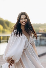 Ukrainian mail order bride Karina from Kiev with brunette hair and green eye color - image 11