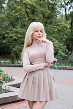 Ukrainian mail order bride Yulia from Kiev with blonde hair and blue eye color - image 9