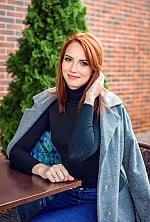 Ukrainian mail order bride Mariia from Kiev with red hair and brown eye color - image 2