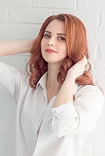 Ukrainian mail order bride Mariia from Kiev with red hair and brown eye color - image 6