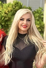 Ukrainian mail order bride Irina from Dubai with blonde hair and blue eye color - image 7