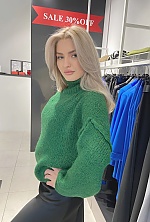 Ukrainian mail order bride Valeria from Kishinev with blonde hair and green eye color - image 8