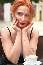 Ukrainian mail order bride Albina from Wroclaw with red hair and green eye color - image 5
