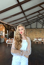 Ukrainian mail order bride Inna from Kiev with blonde hair and green eye color - image 3