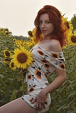 Ukrainian mail order bride Olga from Donetsk with red hair and green eye color - image 9