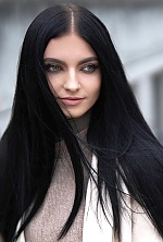 Ukrainian mail order bride Lolita from Chemnitz with black hair and blue eye color - image 6