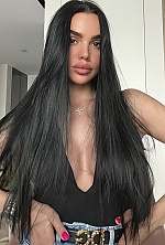 Ukrainian mail order bride Karina from Kiev with black hair and brown eye color - image 2