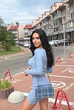 Ukrainian mail order bride Karina from Kiev with black hair and brown eye color - image 4