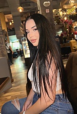 Ukrainian mail order bride Karina from Amata with black hair and brown eye color - image 2