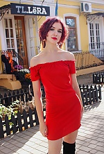 Ukrainian mail order bride Arina from Mykolaiv with red hair and green eye color - image 2