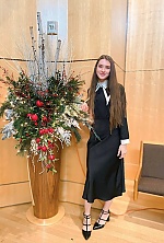 Ukrainian mail order bride Polina from New York with light brown hair and grey eye color - image 10