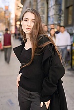 Ukrainian mail order bride Polina from New York with light brown hair and grey eye color - image 7