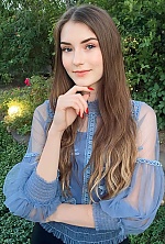 Ukrainian mail order bride Polina from New York with light brown hair and grey eye color - image 10