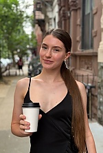 Ukrainian mail order bride Polina from New York with light brown hair and grey eye color - image 20