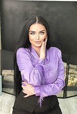 Ukrainian mail order bride Daria from Kharkiv with black hair and blue eye color - image 11