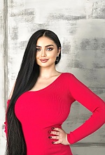 Ukrainian mail order bride Daria from Kharkiv with black hair and blue eye color - image 3