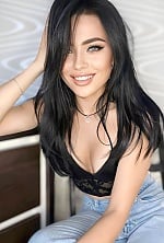 Ukrainian mail order bride Alina from Kropyvnytskyi with black hair and blue eye color - image 4