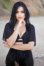 Ukrainian mail order bride Alina from Kropyvnytskyi with black hair and blue eye color - image 2