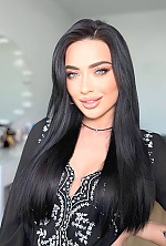 Ukrainian mail order bride Alina from Kropyvnytskyi with black hair and blue eye color - image 6