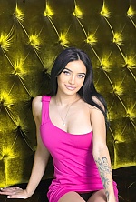 Ukrainian mail order bride Nelia from Kharkiv with black hair and green eye color - image 7