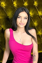 Ukrainian mail order bride Nelia from Kharkiv with black hair and green eye color - image 8