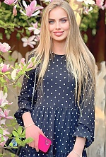 Ukrainian mail order bride Polina from Kiev with blonde hair and blue eye color - image 3