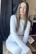 Ukrainian mail order bride Serafima from Kiev with light brown hair and blue eye color - image 8