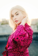 Ukrainian mail order bride Natalia from Kiev with blonde hair and green eye color - image 5