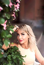 Ukrainian mail order bride Olga from Stockholm with blonde hair and blue eye color - image 6