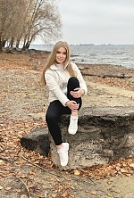 Ukrainian mail order bride Kateryna from Cherkassy with blonde hair and blue eye color - image 4