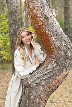 Ukrainian mail order bride Alina from Cherkassy with blonde hair and blue eye color - image 4