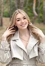 Ukrainian mail order bride Alina from Cherkassy with blonde hair and blue eye color - image 11