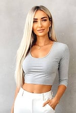 Ukrainian mail order bride Varvara from Odessa with blonde hair and brown eye color - image 10