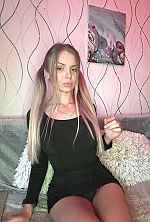 Ukrainian mail order bride Elizaveta from Kiev with blonde hair and blue eye color - image 3