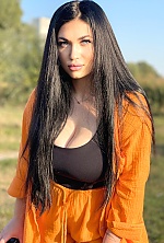 Ukrainian mail order bride Anna from Cherkasy with black hair and blue eye color - image 4