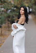 Ukrainian mail order bride Alexandra from Kiev with black hair and blue eye color - image 8