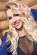 Ukrainian mail order bride Luiza from Kyiv with blonde hair and green eye color - image 4