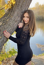 Ukrainian mail order bride Vika from Kamenskoe with light brown hair and grey eye color - image 9