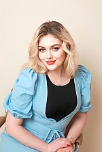 Ukrainian mail order bride Olesya from Cherkasy with blonde hair and green eye color - image 9