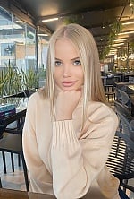 Ukrainian mail order bride Daria from Kiev with blonde hair and blue eye color - image 4