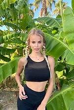 Ukrainian mail order bride Daria from Kiev with blonde hair and blue eye color - image 7