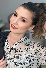 Ukrainian mail order bride Veronika from Kiev with light brown hair and green eye color - image 4