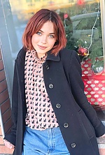Ukrainian mail order bride Aleksandra from Ivano-Frankovsk with red hair and blue eye color - image 10