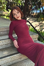 Ukrainian mail order bride Aleksandra from Ivano-Frankovsk with red hair and blue eye color - image 27